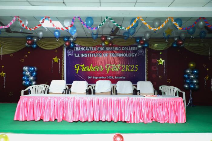Fresher's Fest 2K25, on 20 Sep 2025